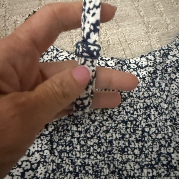 Old Navy Black and White Sleeveless A-Line Mini Dress - Picture 6 of 9